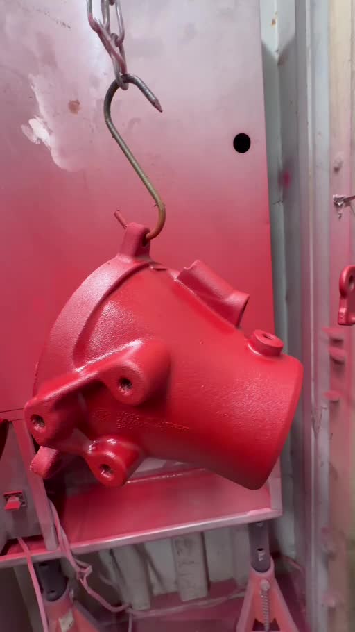Pièces moteur : finition rouge